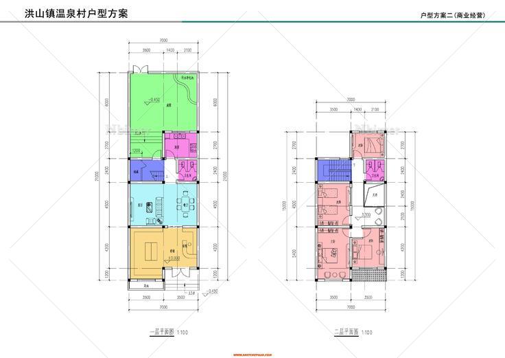 新农村规划方案、户型模型