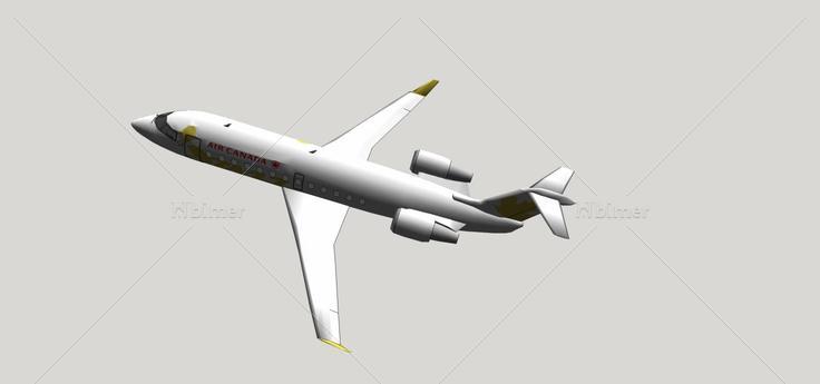 飞机(70380)su模型下载