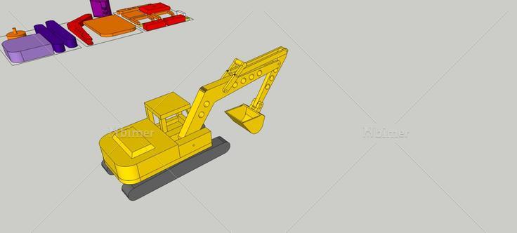 挖机(73872)su模型下载