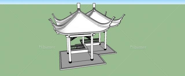 景观类，中式古建类模型资源整理中期模型下载