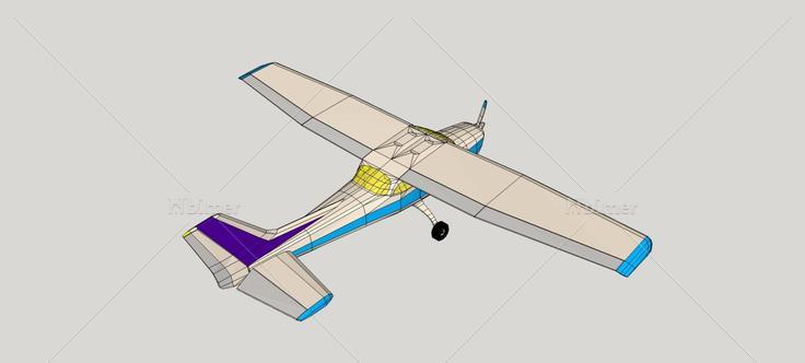 飞机(73790)su模型下载