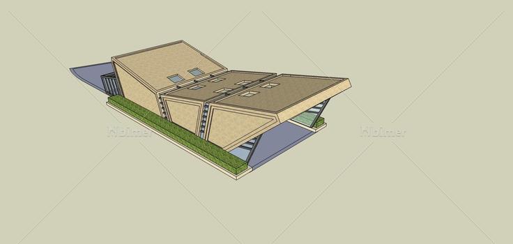 建筑构件-车库入口(78624)su模型下载