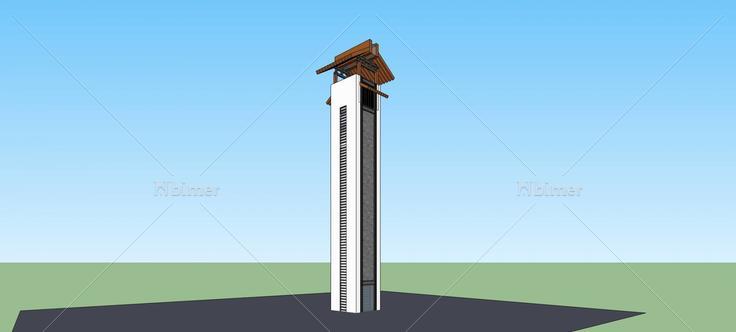 景观塔(78586)su模型下载
