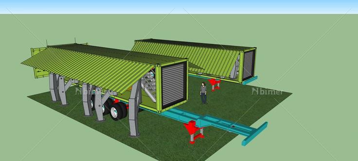 集装箱式住宅(80849)su模型下载