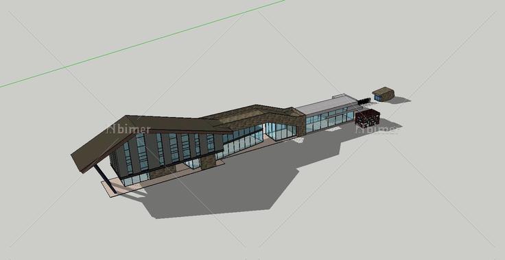 精品大门su草图大师模型6(140679)su模型下载