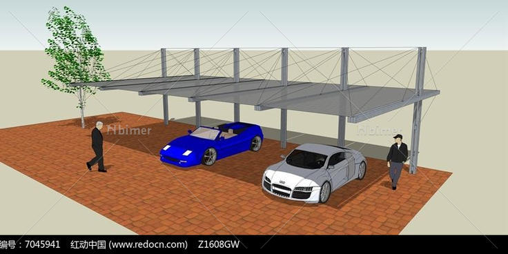 钢结构停车棚