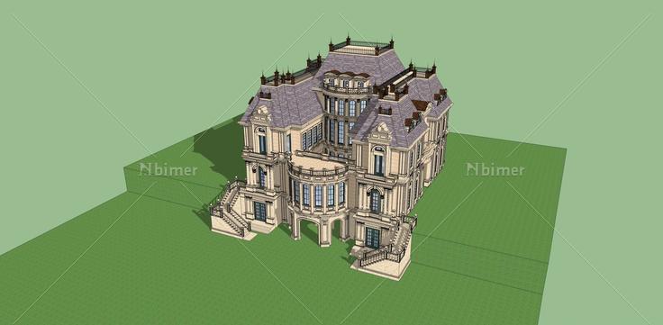 别墅oo(110805)su模型下载