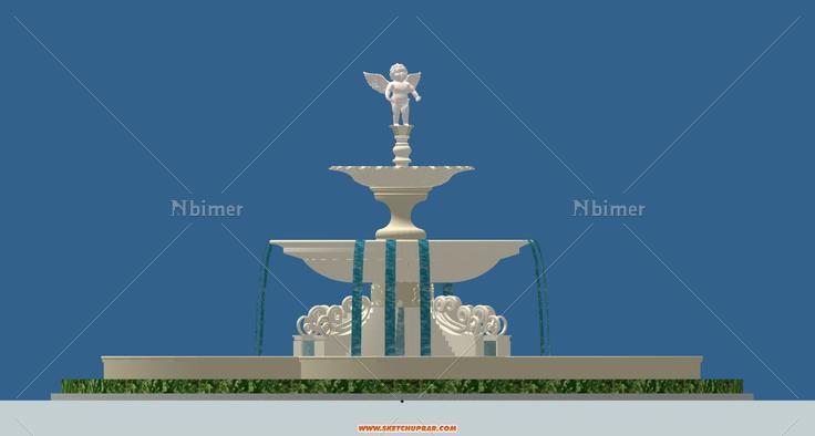 用心制作景观喷泉小品一枚奉上，希望哥哥姐姐们