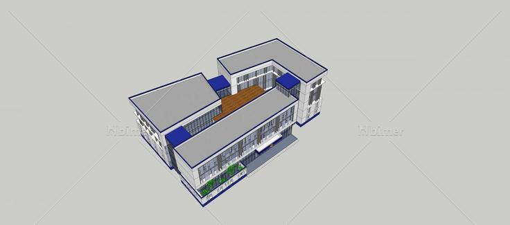 某火车站派出所(120285)su模型下载