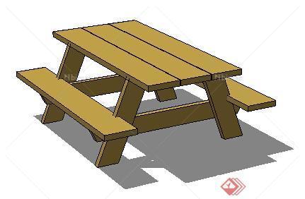 园林景观之现代坐凳设计su模型33