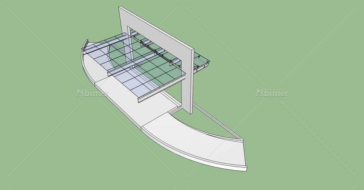 建筑构件-门头入口(70744)su模型下载