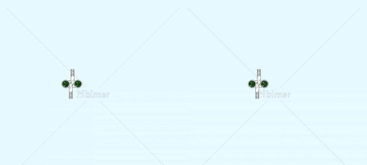 路灯广告牌(82307)su模型下载