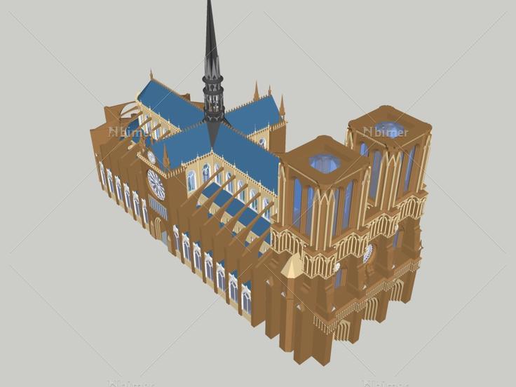 巴黎圣母院，教堂，2层