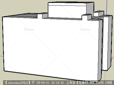 纪念馆建筑三维模型