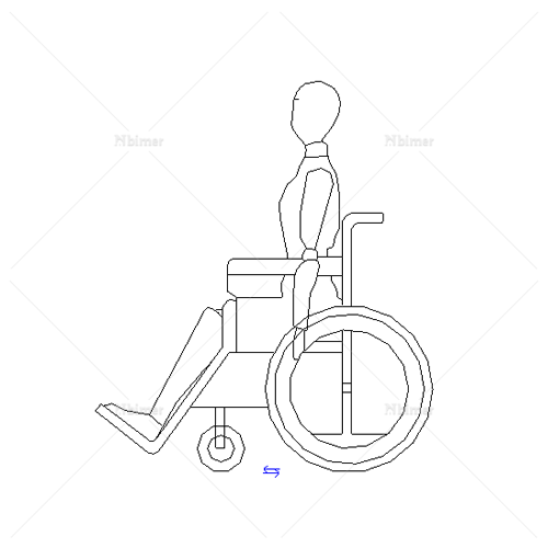 人_残疾人-轮椅