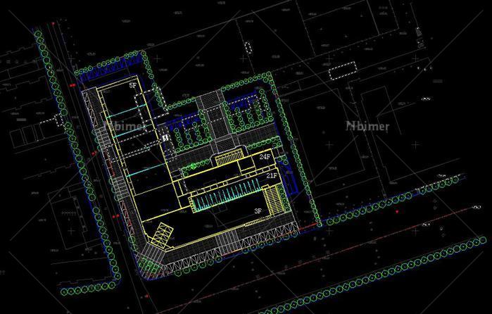 内蒙古某现代风格办公大楼建筑设计方案+SU模型[