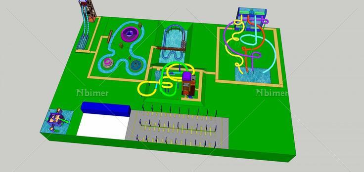 游乐园1(88342)su模型下载