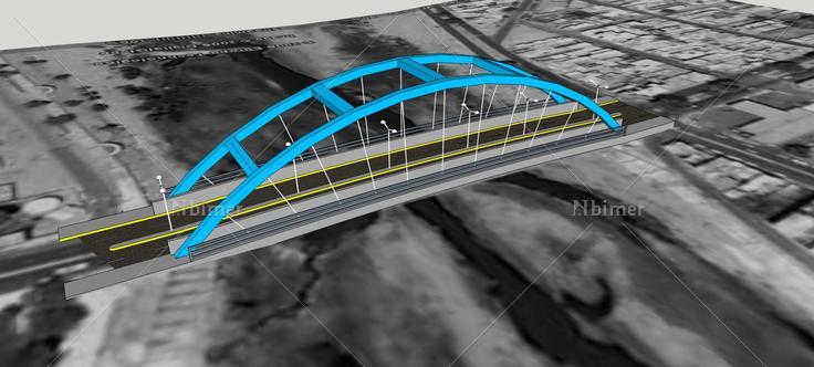 大桥(74879)su模型下载