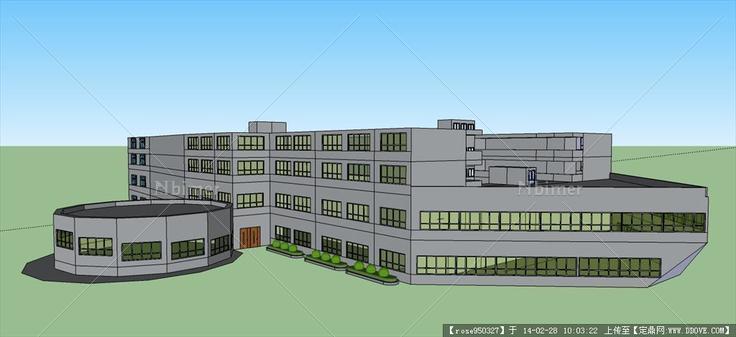 某学校建筑馆设计