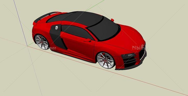 奥迪R8概念型(139970)su模型下载