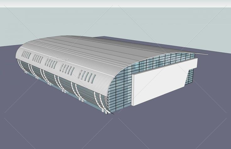 体育馆(49594)su模型下载