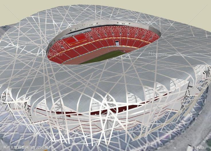 运动馆NationalStadiumsu模型3d