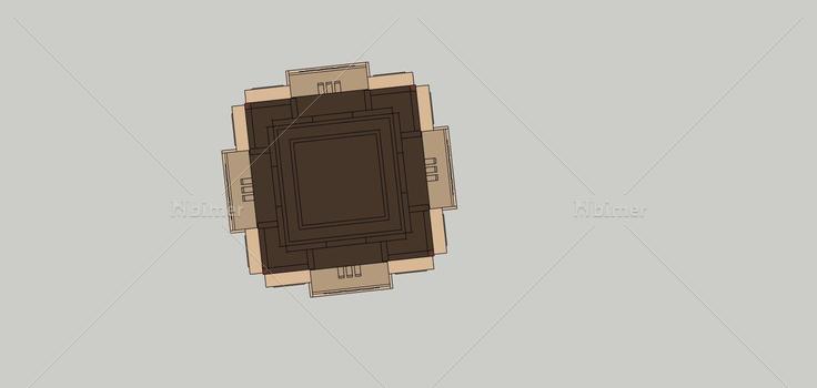 景观-钟楼(74805)su模型下载