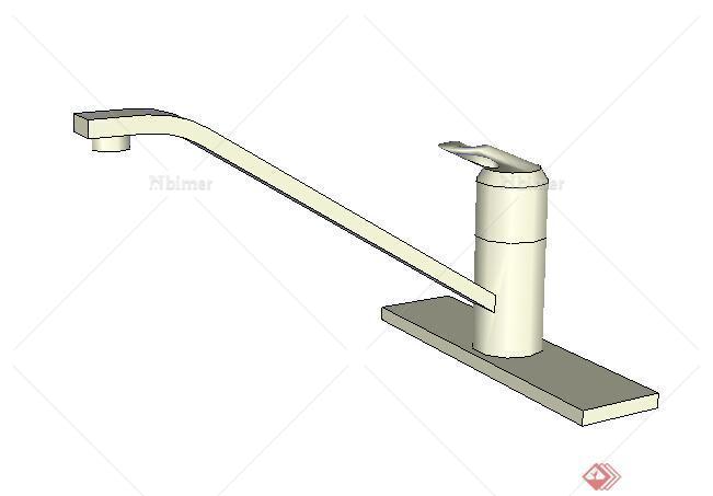 设计素材之厨卫设施水龙头设计素材su模型