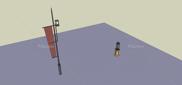 路灯(70021)su模型下载