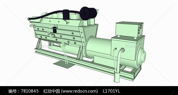柴油发电机组SU模型