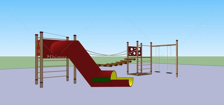 儿童游乐设施(69711)su模型下载