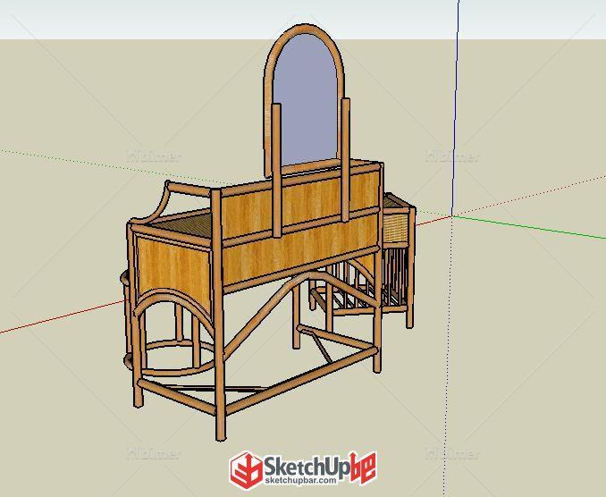 闲暇之时做了梳妆台 跟大家分享一下   献丑了