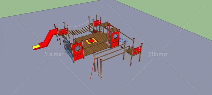 儿童游乐设施(82161)su模型下载