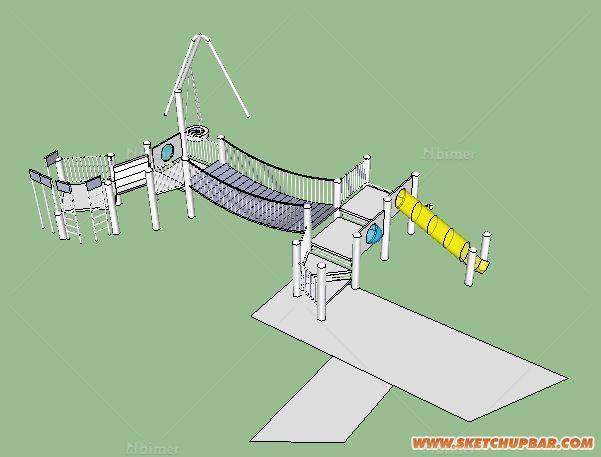 儿童游乐器械之——综合游戏设施