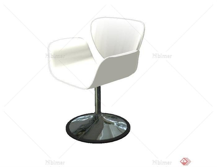 现代室内精致座椅设计su模型