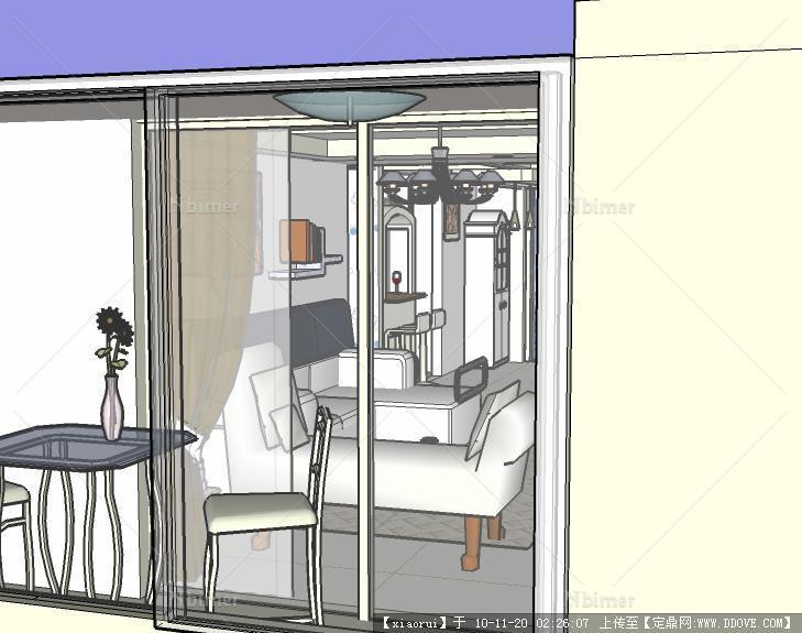 室内（sketchup）完整效果图