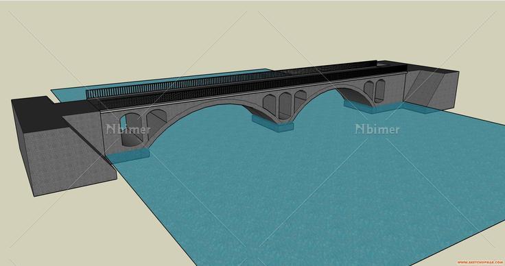 几座桥的简模（附图），可下载，帮顶