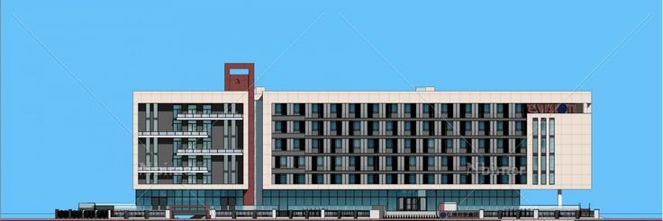 亿视控股集团 办公楼(172765)su模型下载