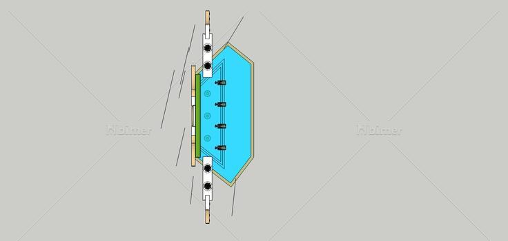 景观-喷水池(78092)su模型下载