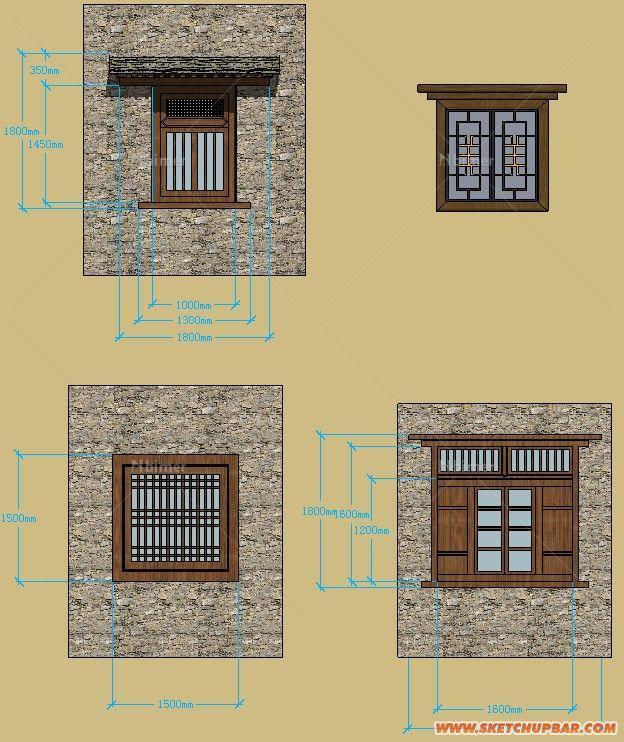 一套自己设计的羌族-窗