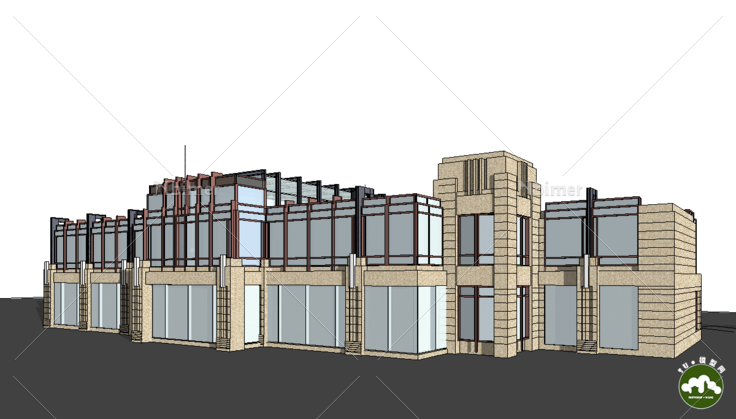 西安鱼化寨住宅公建沿街商业幼儿园art deco --会