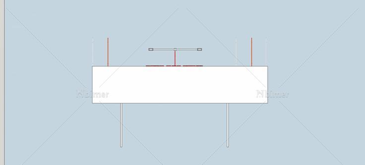 现代大门(79609)su模型下载