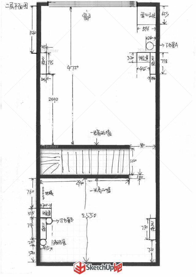 简约风格的两层LOFT室内设计