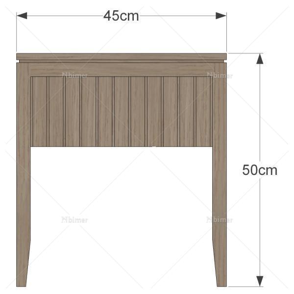 柜子-床头柜-Nightstand-004