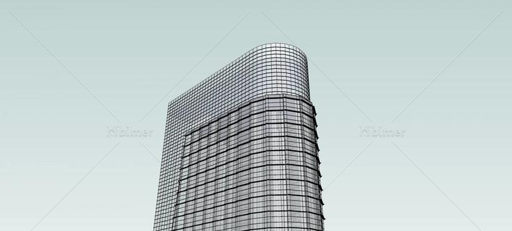 现代高层办公楼(74351)su模型下载