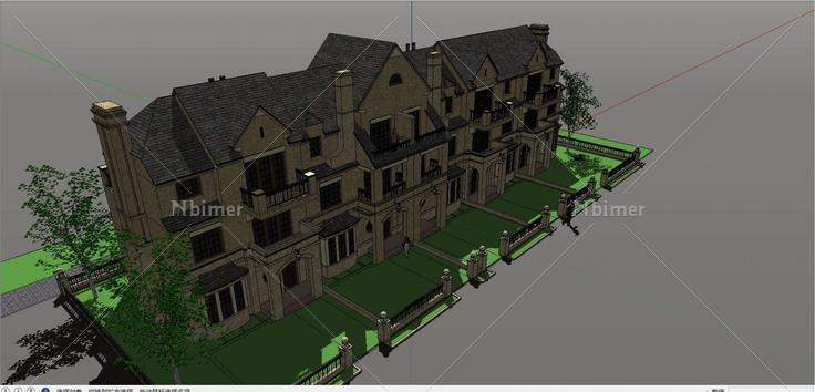 1014英式别墅20(197086)su模型下载