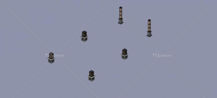路灯(76590)su模型下载