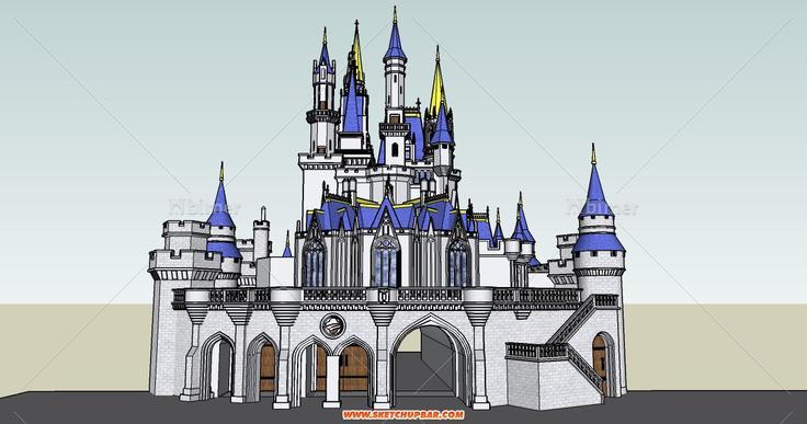 公主城堡别墅设计图图片