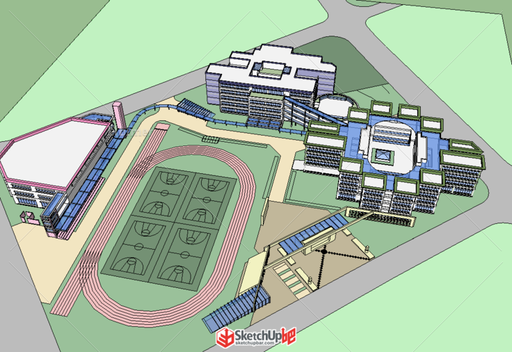 su学校模型