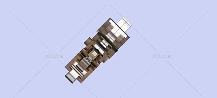 假山(81545)su模型下载